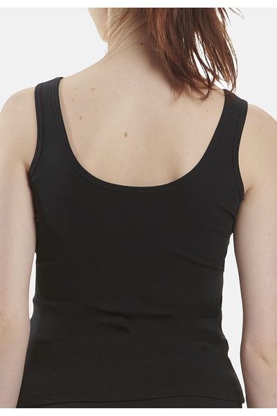 adidas Hemd Tank Top mit Rundhalsausschnitt und Label-Print
