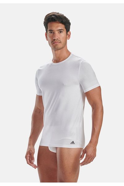 adidas T-Shirt Kurzarmshirt mit Rundhalsausschnitt 3er Pack