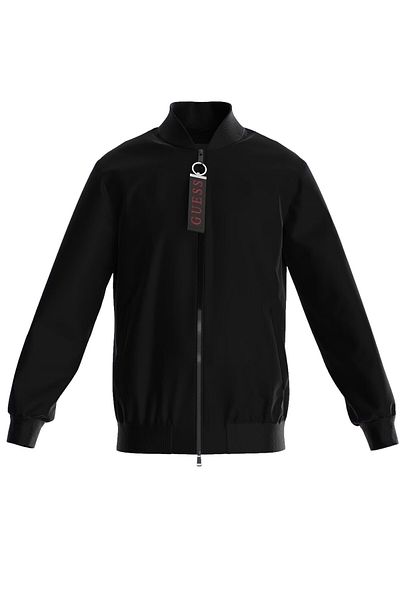 Guess Jacke Unifarbene Bomberjacke COMFORT BOMBER JACKE ve Çok Amaçlı Eingrifftaschen