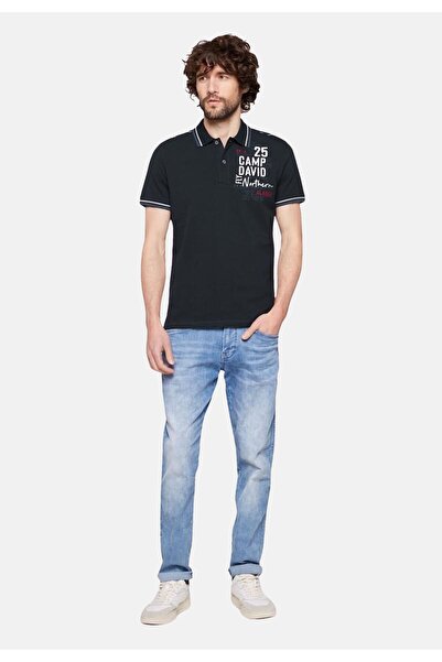 Camp David Poloshirt ALASKA BUZ TOUR Polo-Kurzarmshirt