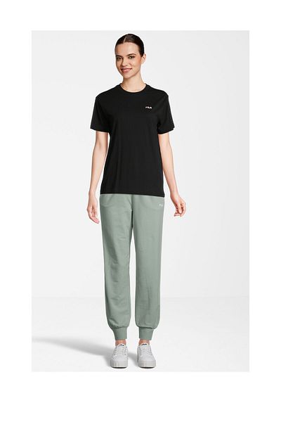 Fila Damen T-Shirt, 2er Pack - BARI tee double pack, Rundhals, Kurzarm, Baumwolle