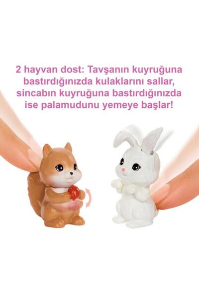 Barbie HGC18 Malibu ve Brooklyn Kampta Oyun Seti