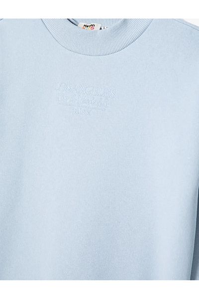 Koton 4wkg10281ak Sweat albastru pentru fete
