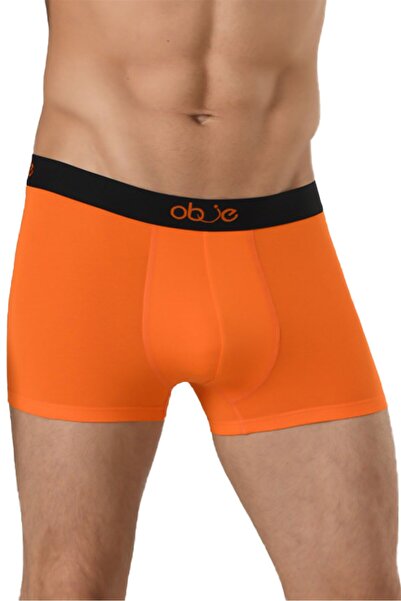 OBJE Turuncu Modal Erkek Boxer