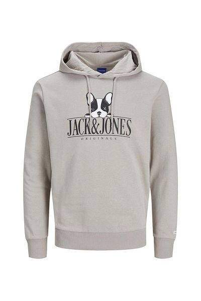 Jack & Jones 12244219 Jack & Jones Jorbeware Sweat Hood Fst Erkek Sweat Atmosphere