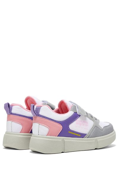Tonny Black Kinder Unisex Ice Lilac Bequeme Passform Klettschuhe