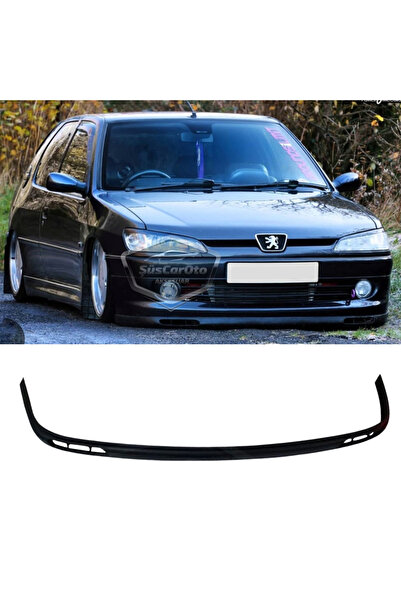 ŞüsCarOto Aksesuar Peugeot 306 1993-2002 Uyumlu Üniversal Laguna Lip Esnek Ön...