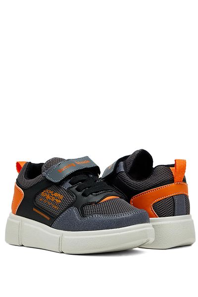 Tonny Black Dětské Unisex Smoked Orange Pohodlné boty na suchý zip