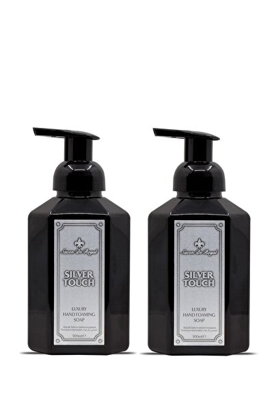 Savon De Royal Luxury Vegan Foam Soap Silver Touch 500 ml 2 Pieces