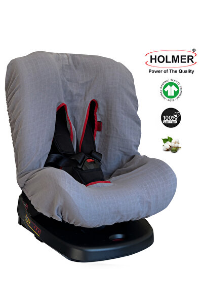 Holmer Antialerjik/organik Müslin Kumaş Oto Koltuğu Kılıfı Çocuk oto koltuğu minderi