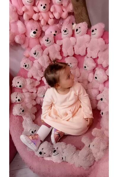 Babytor Pembe S Baskılı Parlak Aynalı Bebek Ayakkabısı