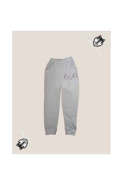 MarkaTurko STEWIE GRIFIN εμπριμέ unisex Προσαρμοσμένο σχέδιο Βαμβακερή γκρι παιδική φόρμα 606-91G