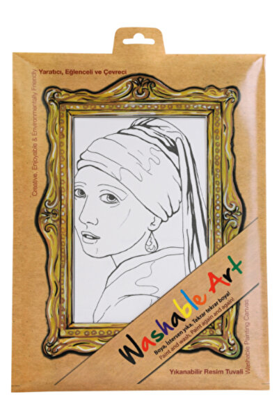 Akademi Çocuk - Funny Mat Funny Mat - Washable Art (YIKANABİLİR TUVAL)- Johan...