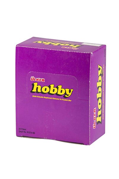 Hobby Çikolatalı Fındıklı Bar 30 Gr (24 Adet)