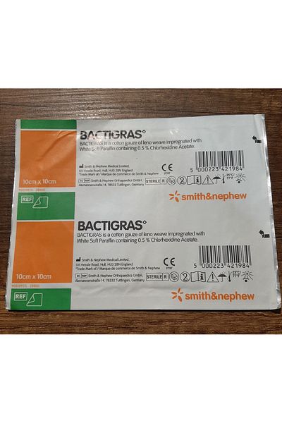 bactigras Wound Cover 10x10 Cm 5 Pieces