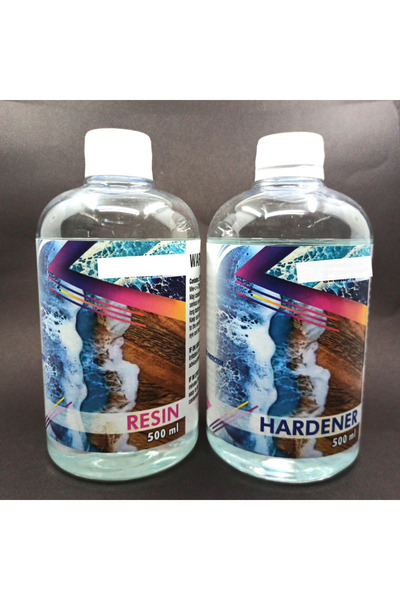 Arc Epoksi Reçine Ultra Şeffaf Art Resin Sanatsal Epoksi 1 Lt Set