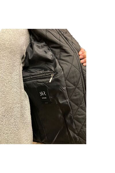 SÜVARİ PREMİUM ÖZEL ÜRETİM SÜVARİ SİYAH KAPİTONE MONT