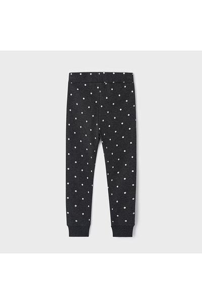 MAYORAL Girl's Polka Dot Triple Tracksuit Set Gray L23k4856