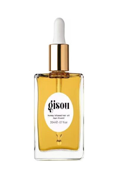 gisou Honey Infused Hair Oil - Nemlendirici İpeksi Parlaklık Verici Güçlendirici Saç Bakım Yağı 50ml