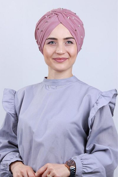 Melodi Scarf Γυναικεία Hijab Pearl and Stone Vera Outer Bone Powder