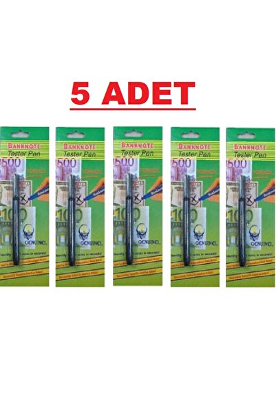 biyeniliklazim Pratik para kontrol kalemi 5 adet
