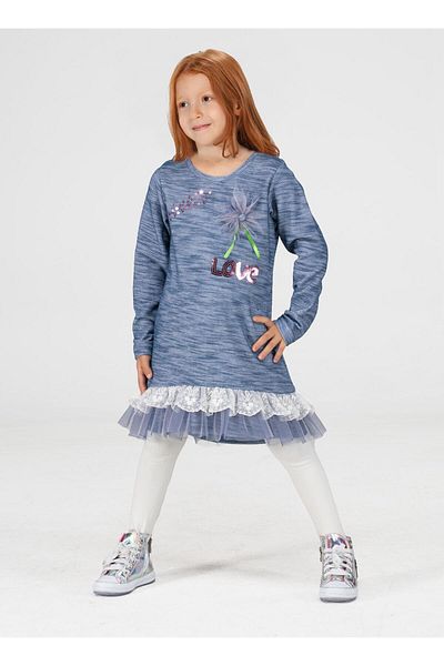 LupiaKids Lace Flared Girl's Dress Lp-22win-073