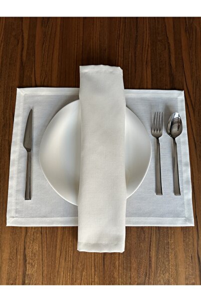 NURHAN HOME COLLECTION Premium Lan Ecru boja Podmetač i 35 X 45 cm