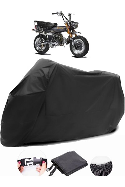 AutoZEL Skyteam Skymax Pro قماش مشمع أسود للدراجات النارية مقاوم للماء