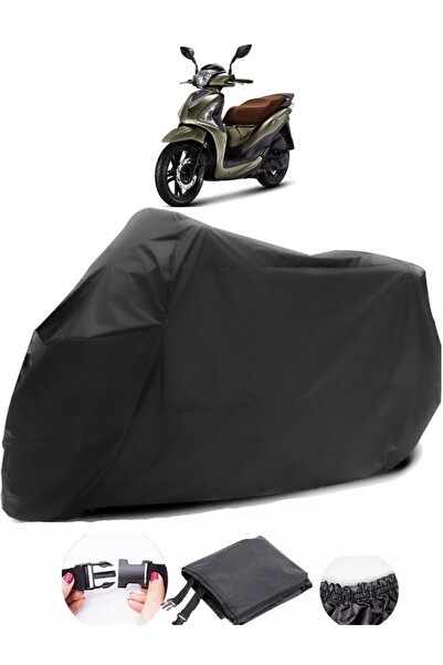 AutoZEL SYM Symphony ST 200i ABS أسود للدراجة النارية من القماش المشمع المقاو...