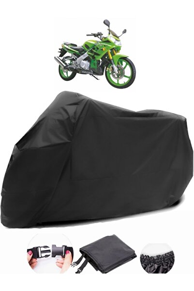 AutoZEL Skyjet SJ-150-23 F5 قماش مشمع أسود للدراجات النارية مقاوم للماء