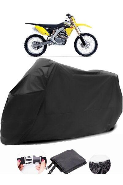 AutoZEL سوزوكي RM Z250 قماش مشمع أسود للدراجات النارية مقاوم للماء