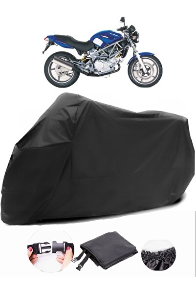 AutoZEL هوندا VTR 250 القماش المشمع الأسود للدراجات النارية مقاوم للماء