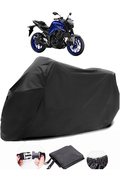 AutoZEL لياماها MT-25 ABS دراجة نارية القماش المشمع الأسود نسيج متين مقاوم للماء