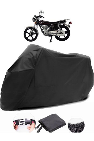 AutoZEL Mondial 125 MG Deluxe Black Motorcycle القماش المشمع المقاوم للماء