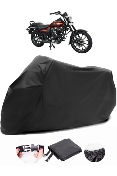 AutoZEL Bajaj Avenger Street 150 قماش مشمع أسود للدراجات النارية مقاوم للماء