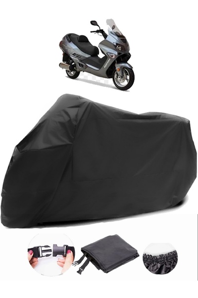 AutoZEL آسيان أرمادا 250 قماش مشمع أسود للدراجات النارية مقاوم للماء