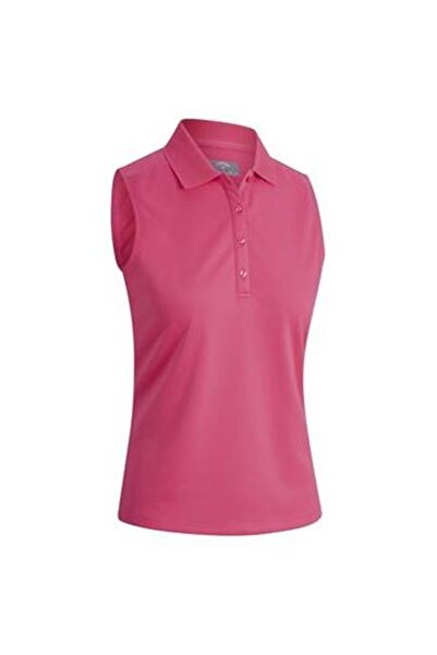 Callaway Sl Ess Solid Knit Po T-shirt - Women's T-shirt