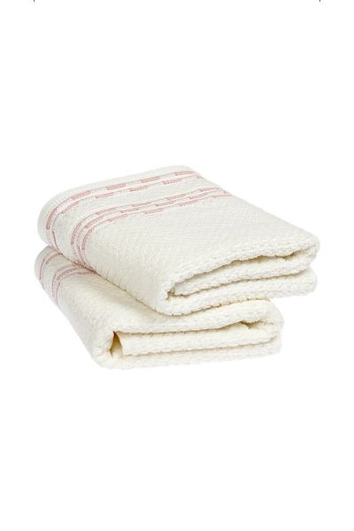 Özdilek 2 Pieces Bronie Hand and Face Towel 50x90 Cm