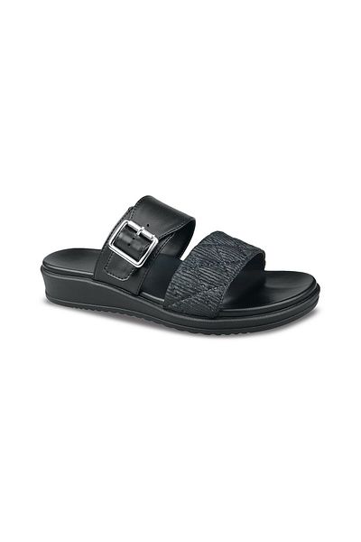 Ceyo 9984-2 Women's Anatomical Comfortable Belted Glittery Banded Slippers