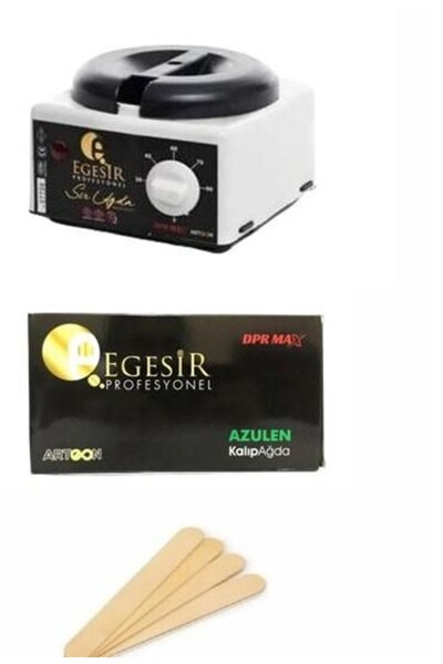 Ege Sir Ağda Makinası Ege Sir Azulen Kalıp Ağda 400 ML Spatula