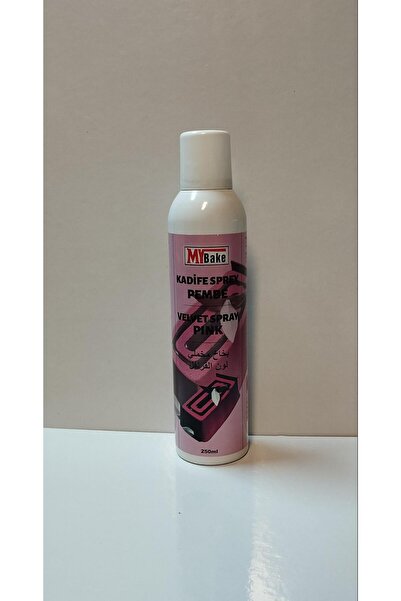 MY BAKE BOYA SPREY VELVET MY BAKE 250 ML PEMBE