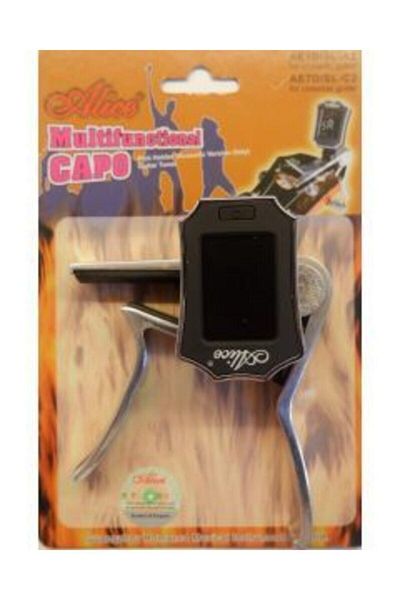 Alice Guitar Clamp-kapo with Tuner Ae7d/sl-c