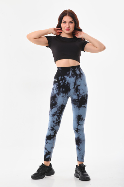 Toparlayıcı Push-up Batik Tayt