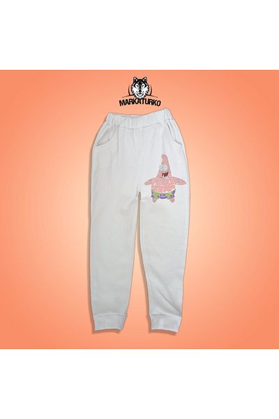 MarkaTurko Patrick star printed unisex Προσαρμοσμένο σχέδιο Βαμβακερή παιδική φόρμα 2705-B6