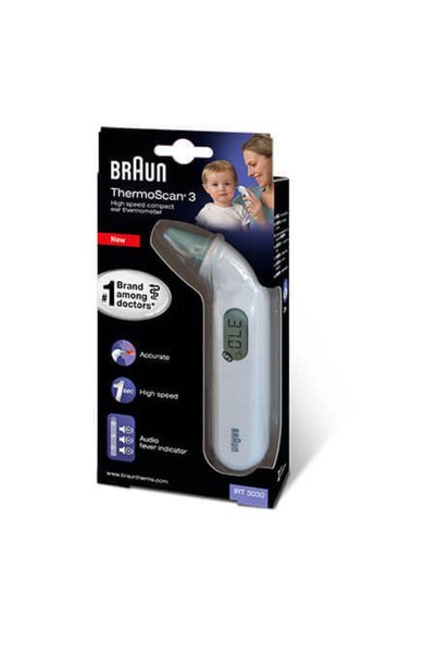 MEDİKALCİM Braun IRT 3030 Ateş Ölçer Thermoscan Kulaktan Ateş Ölçer