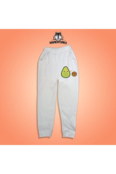MarkaTurko Παιδική φόρμα από βαμβακερή στάμπα Avocado Unisex Special Design 606-B133
