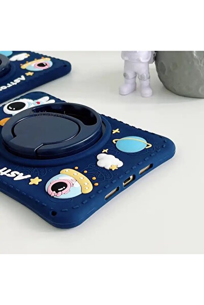m.tk moveteck Samsung Galaxy Tab A9 Plus 11 inch Sm-X210 Astronaut Children's Case with Strap and Fun Character