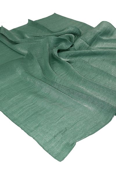 Armine Sparkle Scarf - ATPRE-599 - Πράσινο