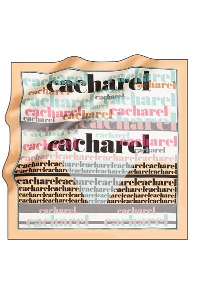 Cacharel وشاح حريري تويل -8225313-913 - تيفيل