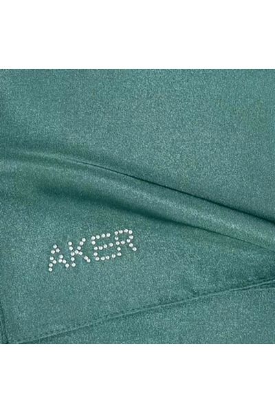Aker Κρυστάλλινο Κασκόλ - Μονόχρωμο - 3030200-952 - Πράσινο